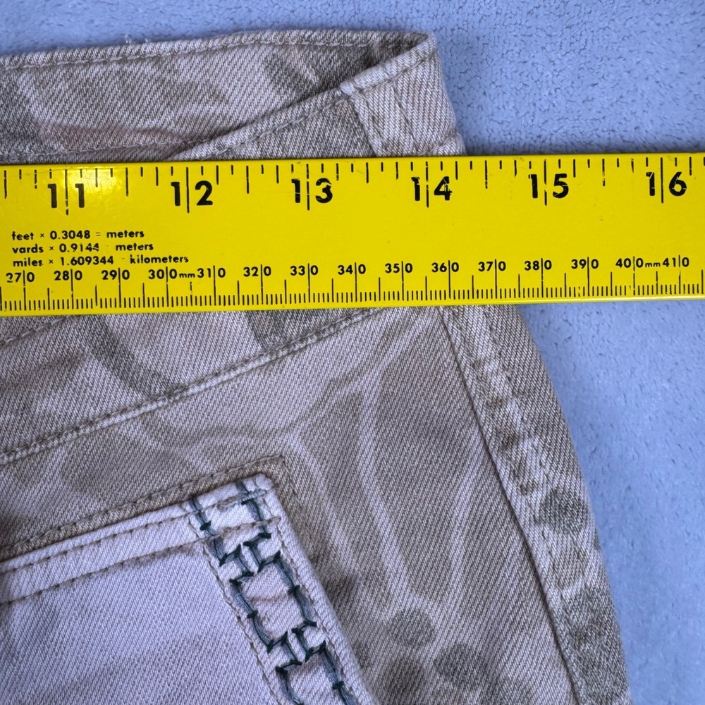 Anthropologie Pilcro The Camp Wanderer Patchwork Embroidered Pants Size 26 - Picture 3 of 9